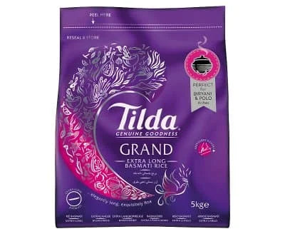 Tilda Grand Basmati Rice 5kg
