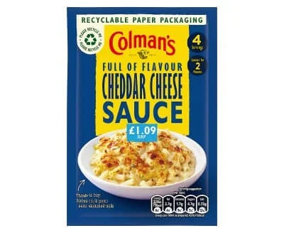 Colmans Sachets - Cheese 10 x 40g