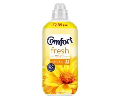Comfort Fabric Conditioner 31w - Sunshiny Days 8 x 930ml