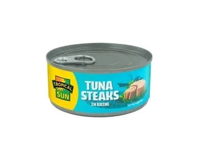 Tropical Sun Tuna Steaks In Brine 6 x 160g