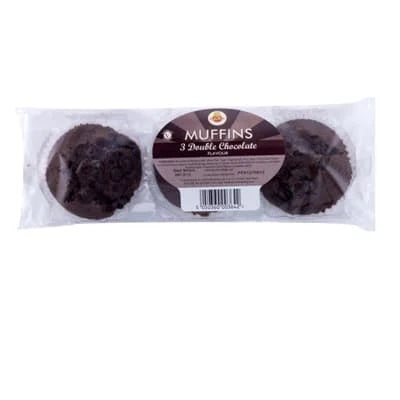 CZ Double Chocolate Muffins 3s