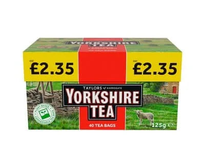 Yorkshire Tea 40 bags 5 x 125g