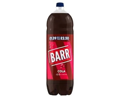 Barr Cola 2for2.50 6 x 2ltr