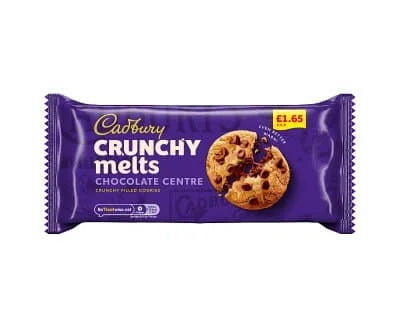 Cadbury Crunchy Melts Chocolate Centre 1.65 12 x 156g