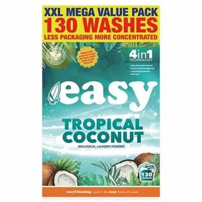 Easy Tropical Coconut Laundry Powder 3 x 6.5kg