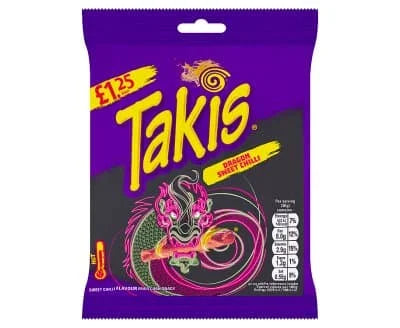 Takis Dragon Sweet Chilli 21 x 55g