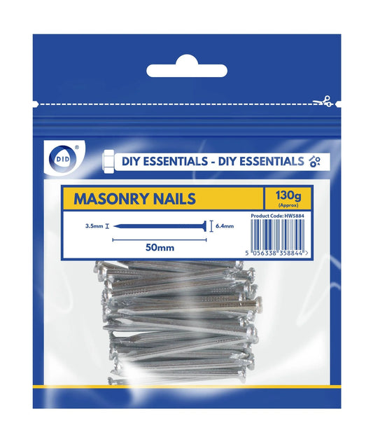 DID 50mm Masonry Nails 130g