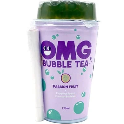 OMG BubbleTea - Passion Fruit 10 x 270ml