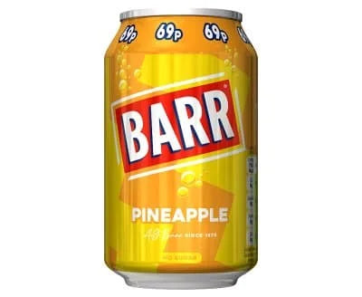 Barr Pineapple Canp 24 x 330ml