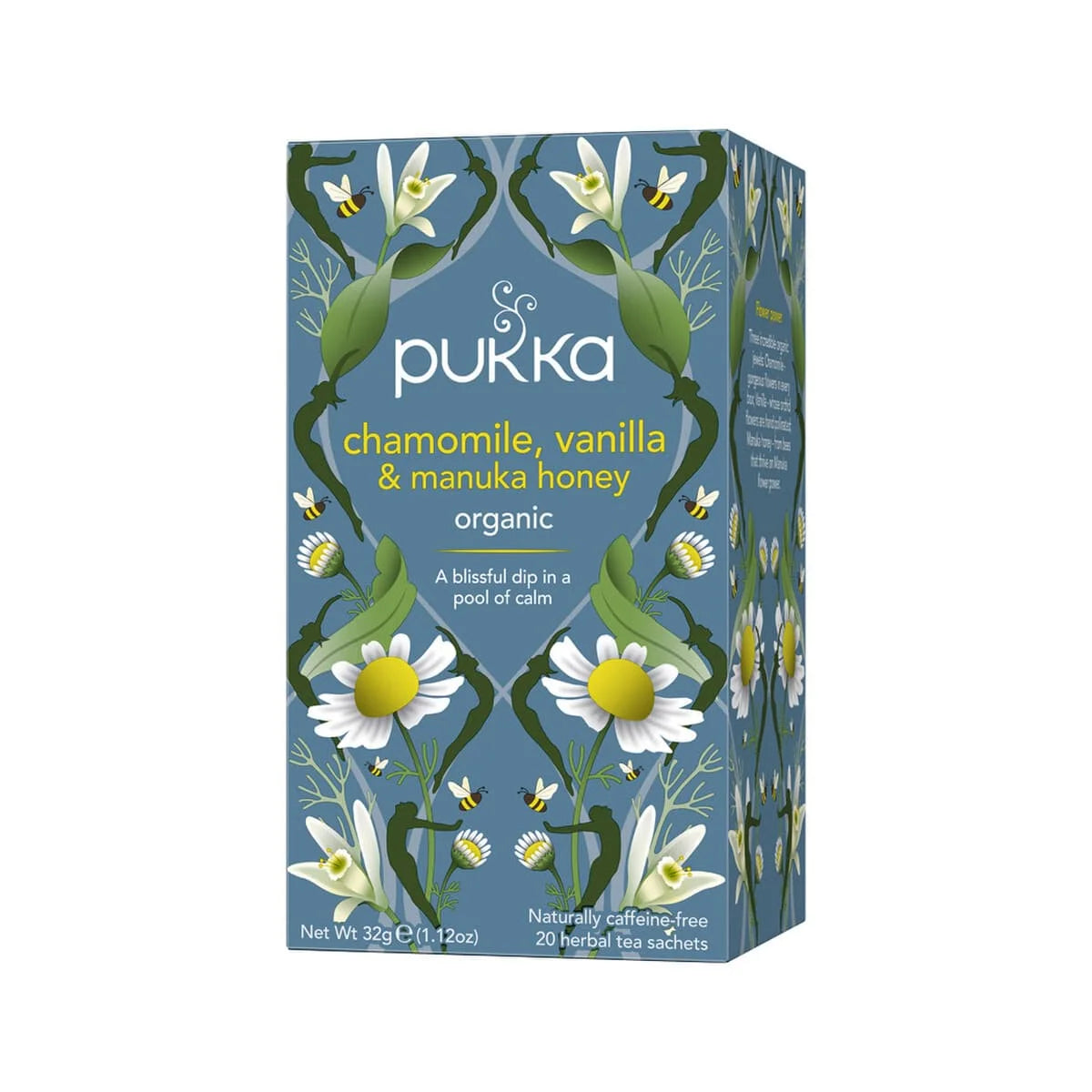 Pukka Chamomile Vanilla & Manuka Honey Tea 4 x 20s