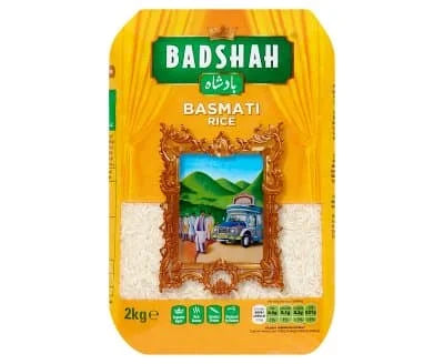 Badshah Basmati Rice 6 x 2kg