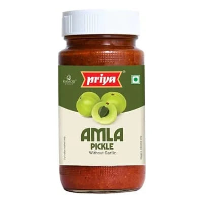 Priya Amla Pickle Without Garlic 12 x 300g