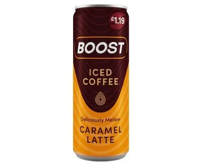 Boost Caramel Latte 12 x 250ml