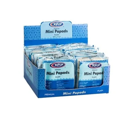 Top Op Mini Papad Plain 10 x 200g