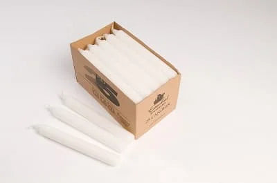 Essentials Candles White 25s