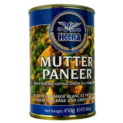 Heera Canned Mutter Paneer 12 x 450g