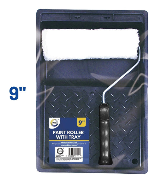 Dina 9" Paint Roller With Tray 1s