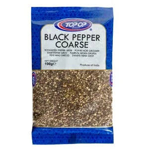 Top Op Black Pepper Coarse 20 x 100g