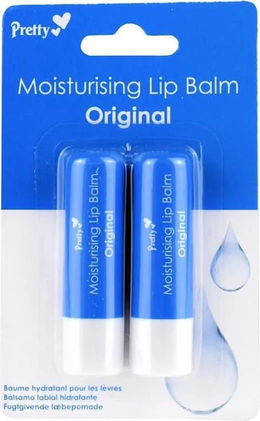 Pretty Moisturising Lip Balm - Original 12 x 2s