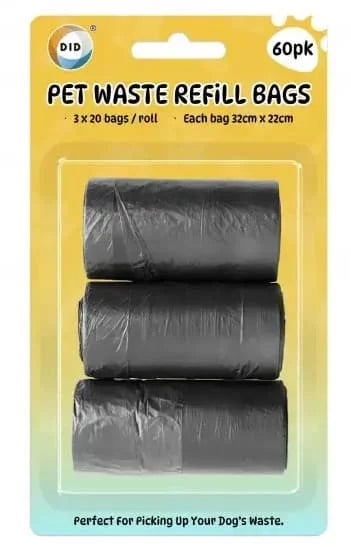 DID Pet Waste Refill Bags 1s