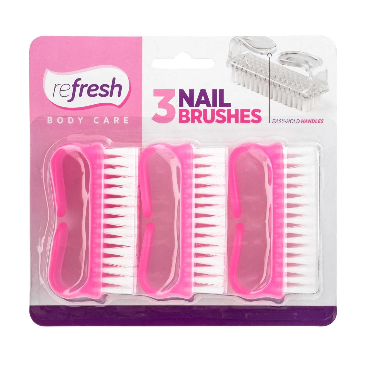 Zoom Nail Brushes 3pk Single