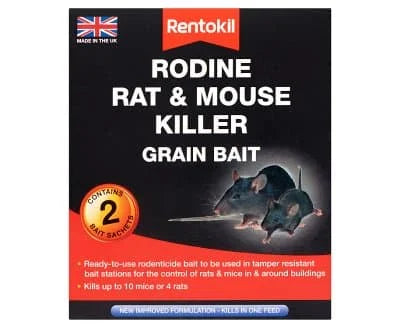Rentokil Rodine Rat & Mouse Killer Bait -2s 2s