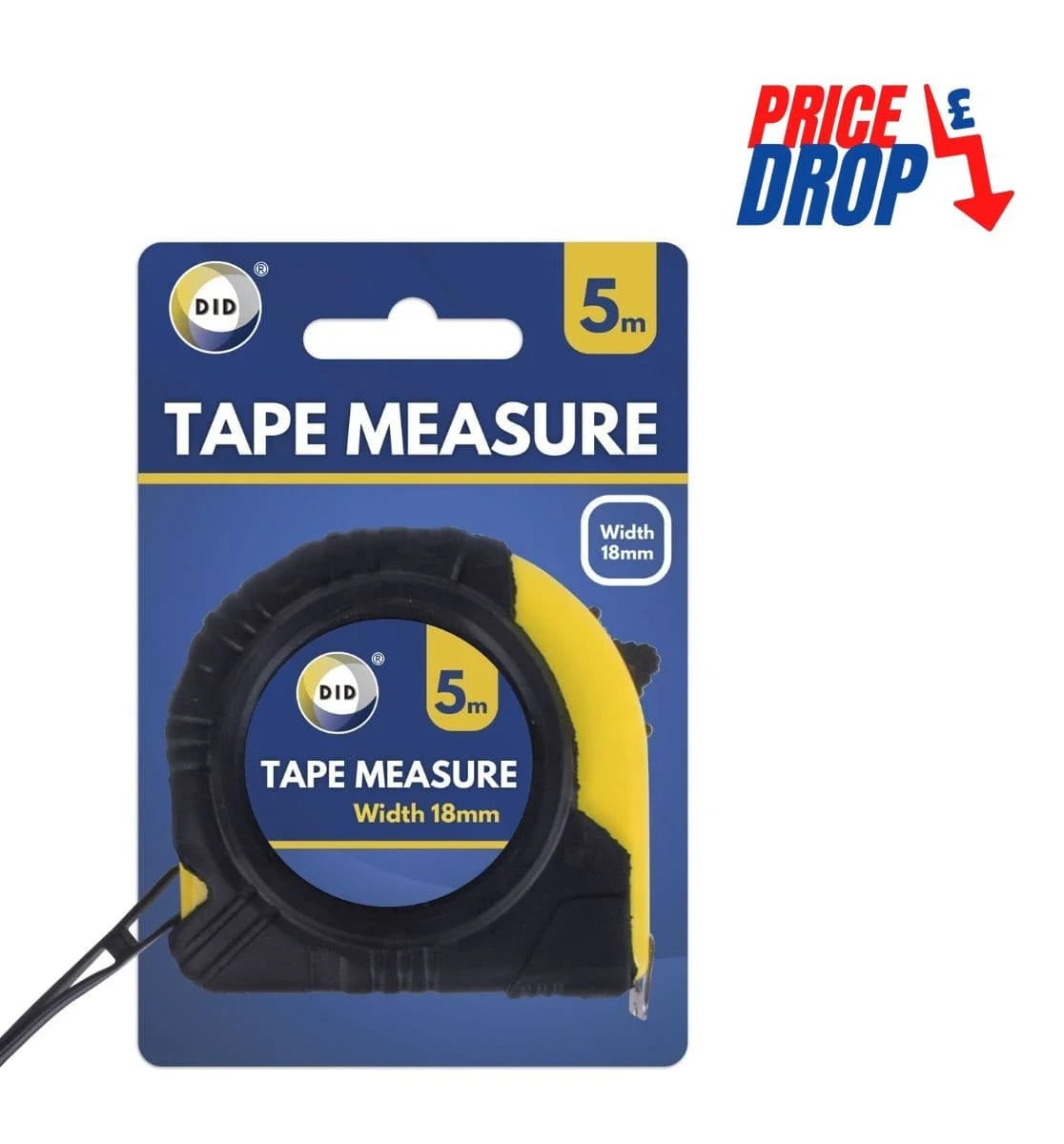 DID 5mx16mm Measure Tape 5mx16