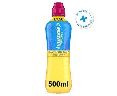 Lucozade Sports Carribian Burst 12 x 500ml