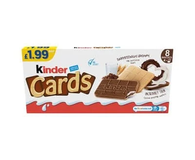 Kinder Cards T4 12 x 102.4g