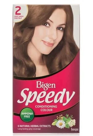 Bigen Speedy Light Warm Chestnut 2 3 x 1s