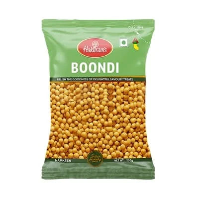 Haldirams Namkeen Boondi Plain 10 x 200g