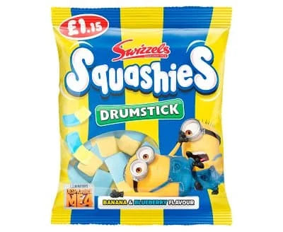 Swizzels Drumstick Squashies Minions 12 x 131g