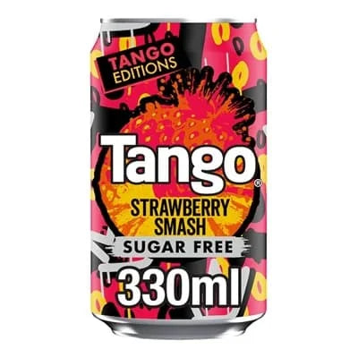 Tango Strawberry Smash S/Free Cans 24 x 330ml