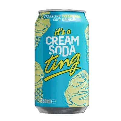 Ting Cream Soda Can 24 x 330ml