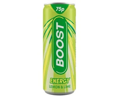 Boost Energyp - Lemon & Lime 24 x 250ml