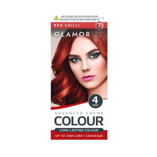 OTL Glamorize No7 Red Chilli Hair Dye 6pk