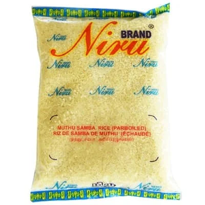 Niru Paraboiled Rice Muthu Samba 1kg