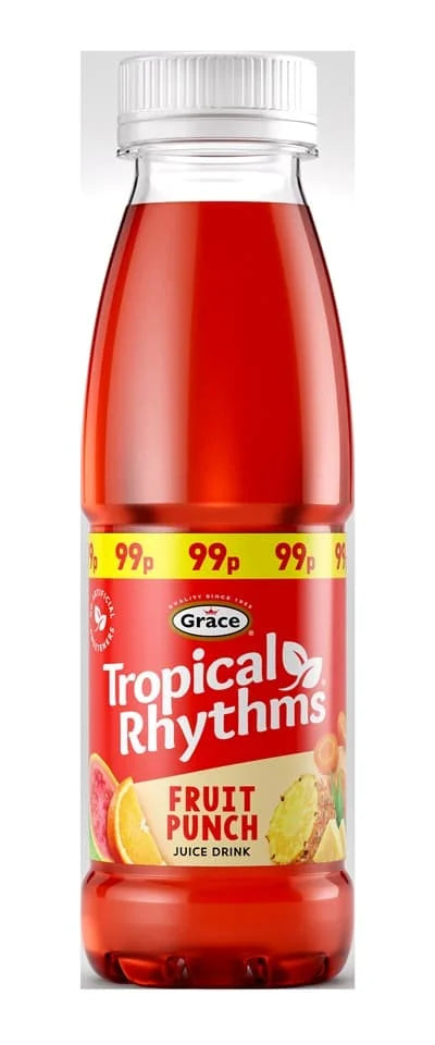 Tropical Rhythmsp - Fruit Punch 12 x 330ml