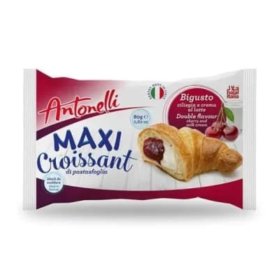 Antonelli Maxi Cherry & Milk Cream 8 x 80g