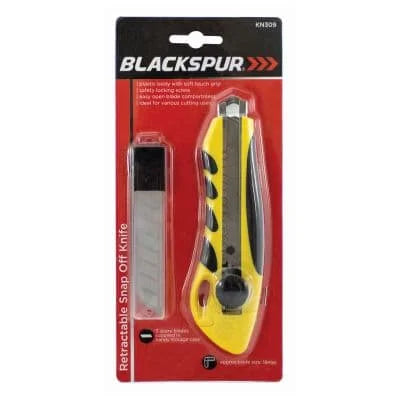 Blackspur Retractable Snap Off Knife 1s