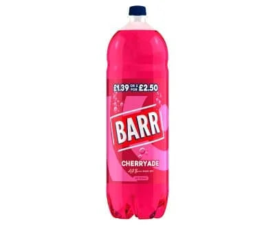 Barr Cherryade 2for2.50 6 x 2ltr