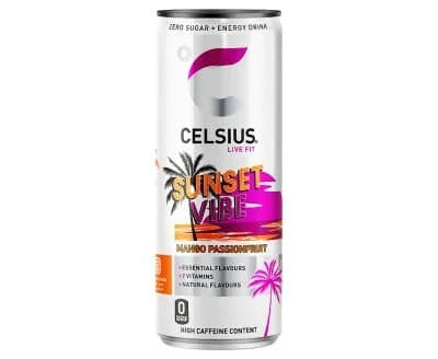 Celsius Energy Sunset Vibe Can 12 x 355ml