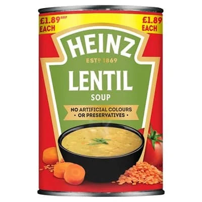 Heinz Soup - Lentil 12 x 400g