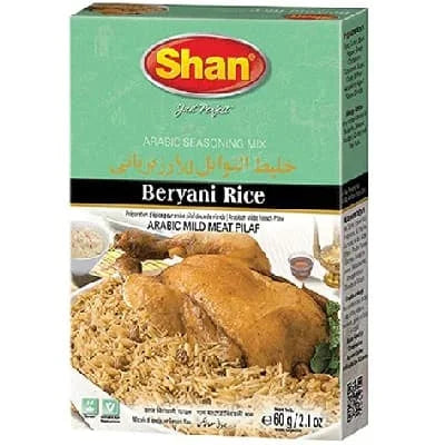 Shan Arabic Biryani Rice 12 x 60g