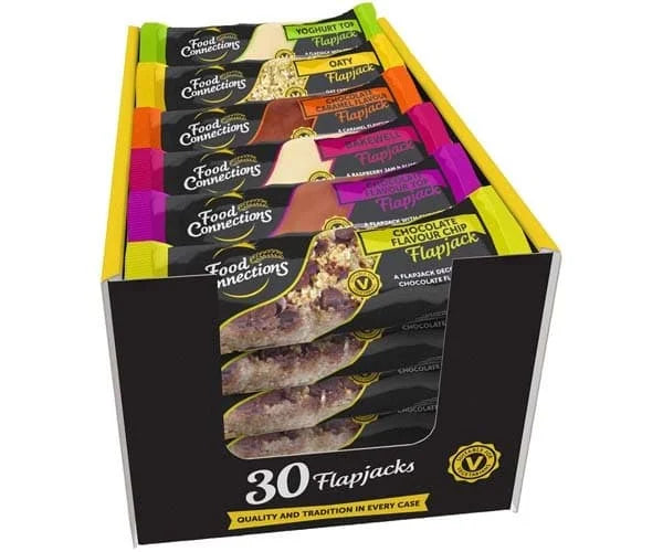 Food Connections Luxury Mixed Flapjack 30 x 80g