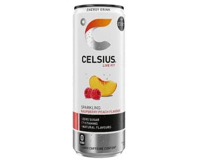 Celsius Energy 1.50 Raspberry Peach 12 x 355ml