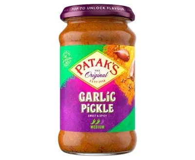 Pataks Garlic Pickle 6 x 300g