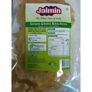 Jaimin Green Chilli Khichiya 200g