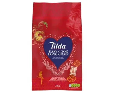 Tilda Easy Cook Rice 20kg