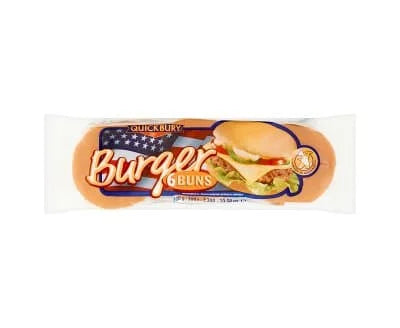 Quickbury Plain Buns 300g